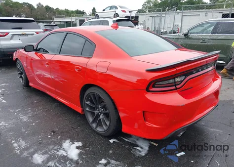 2021 Dodge Charger Scat Pack Rwd из США, поврежденный, VIN 2C3CDXGJXMH612057